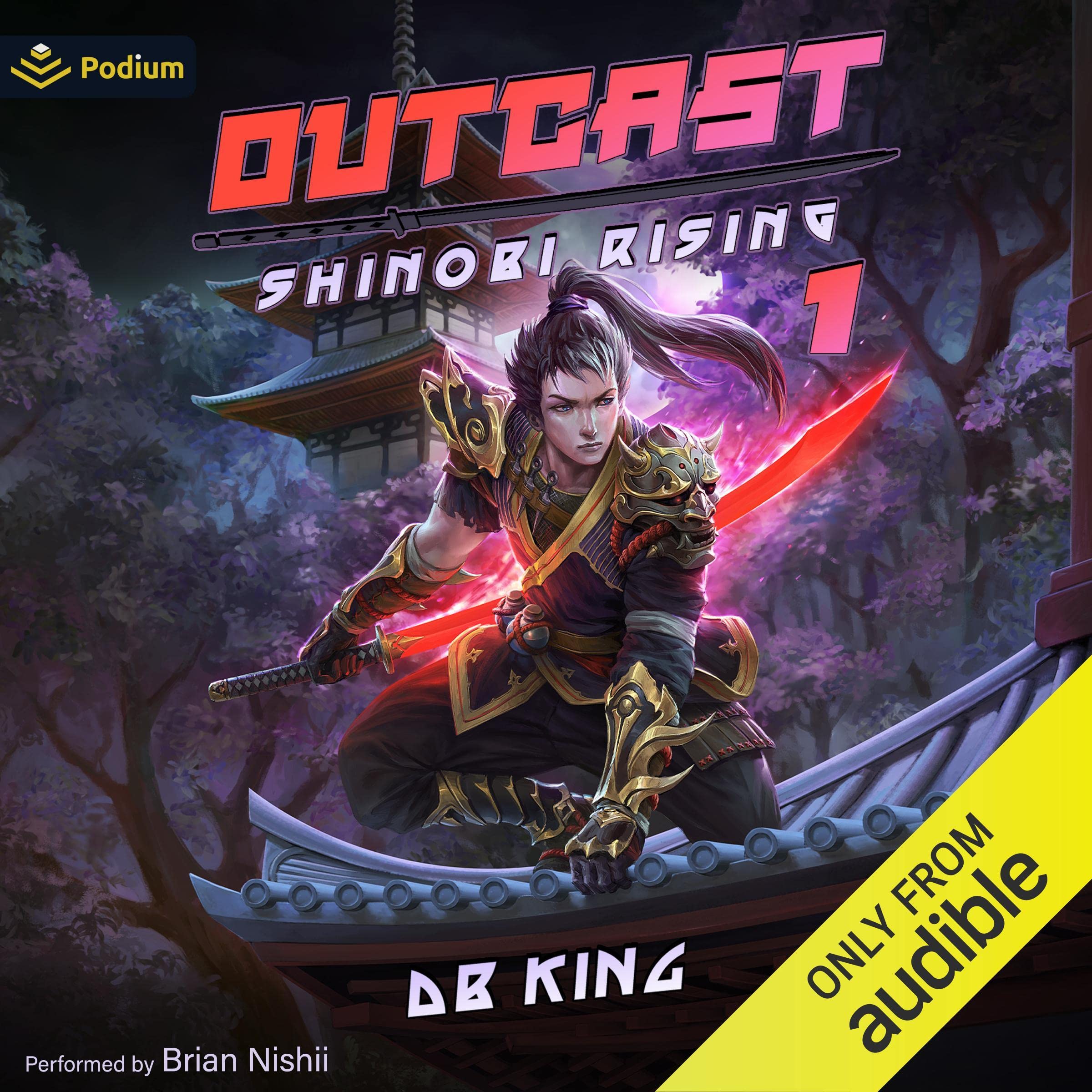 Cover art for Outcast: Shinobi Rising, Book 1