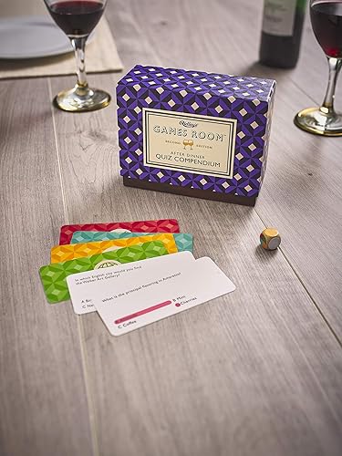 Miniatura 4 de Ridleys After Dinner Quiz Segunda Edición Juegos de cartas de trivia  Juegos de trivia para adultos y niños  Más de 2 jugadores  Juego de 4 juegos