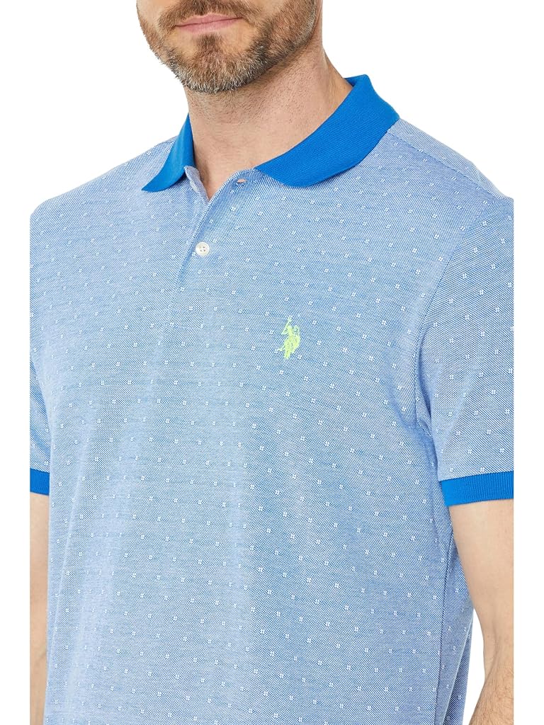 U.S. POLO ASSN. Short Sleeve Mini Birdseye Knit Shirt