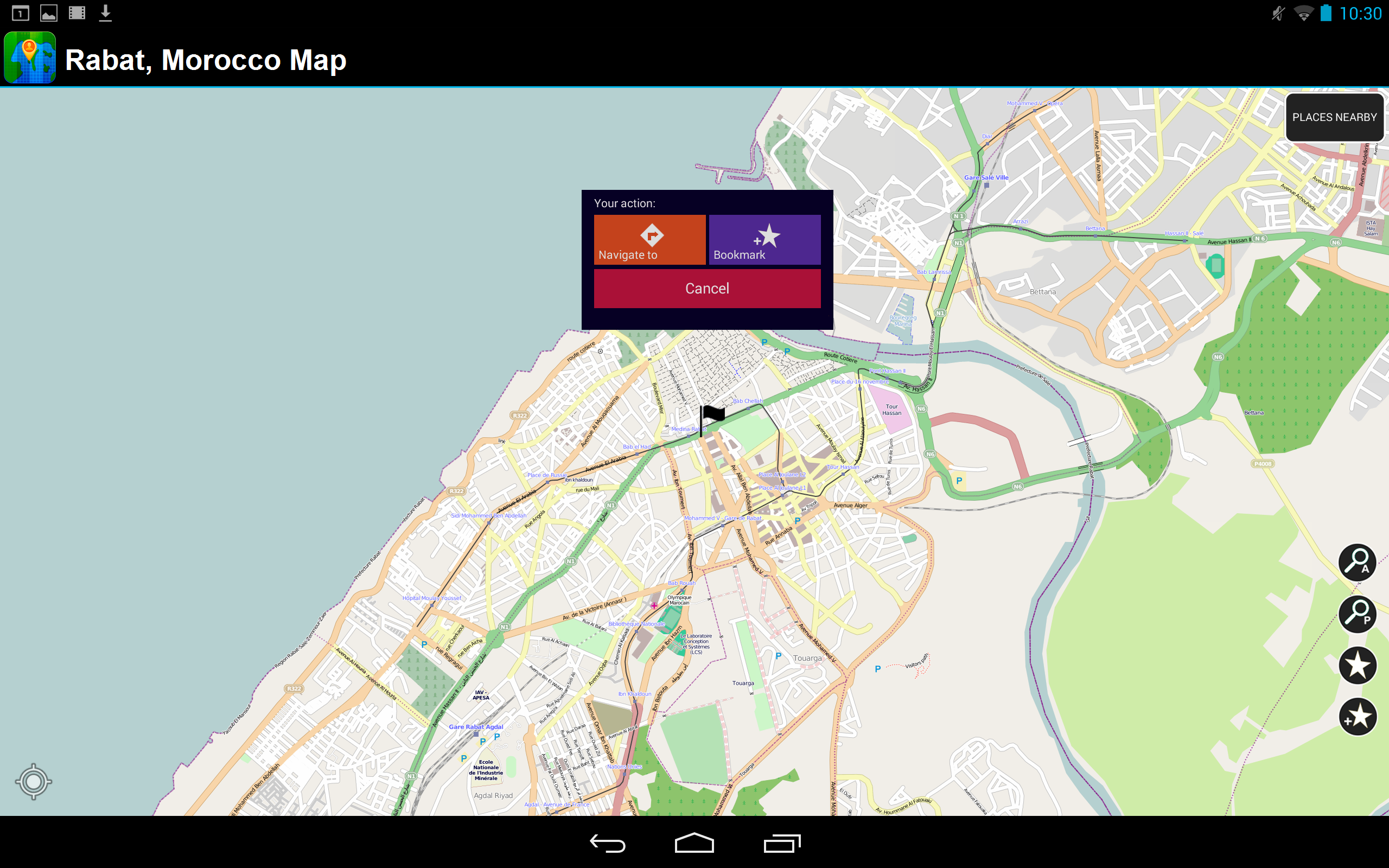 Rabat, Morocco - Offline Map - App on Amazon Appstore