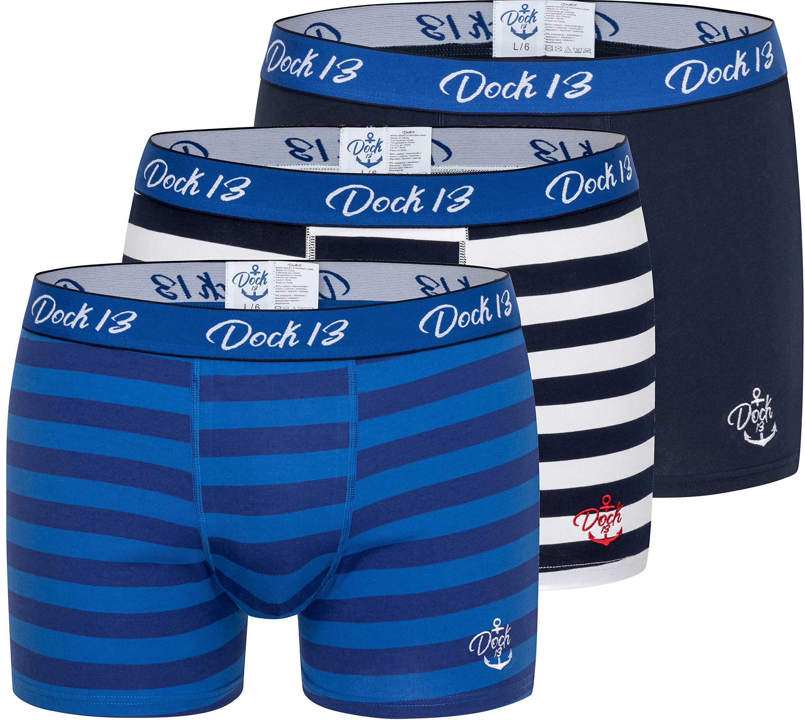 Calzoncillos tipo bóxer para hombre pack de 3 ropa interior de algodón 8