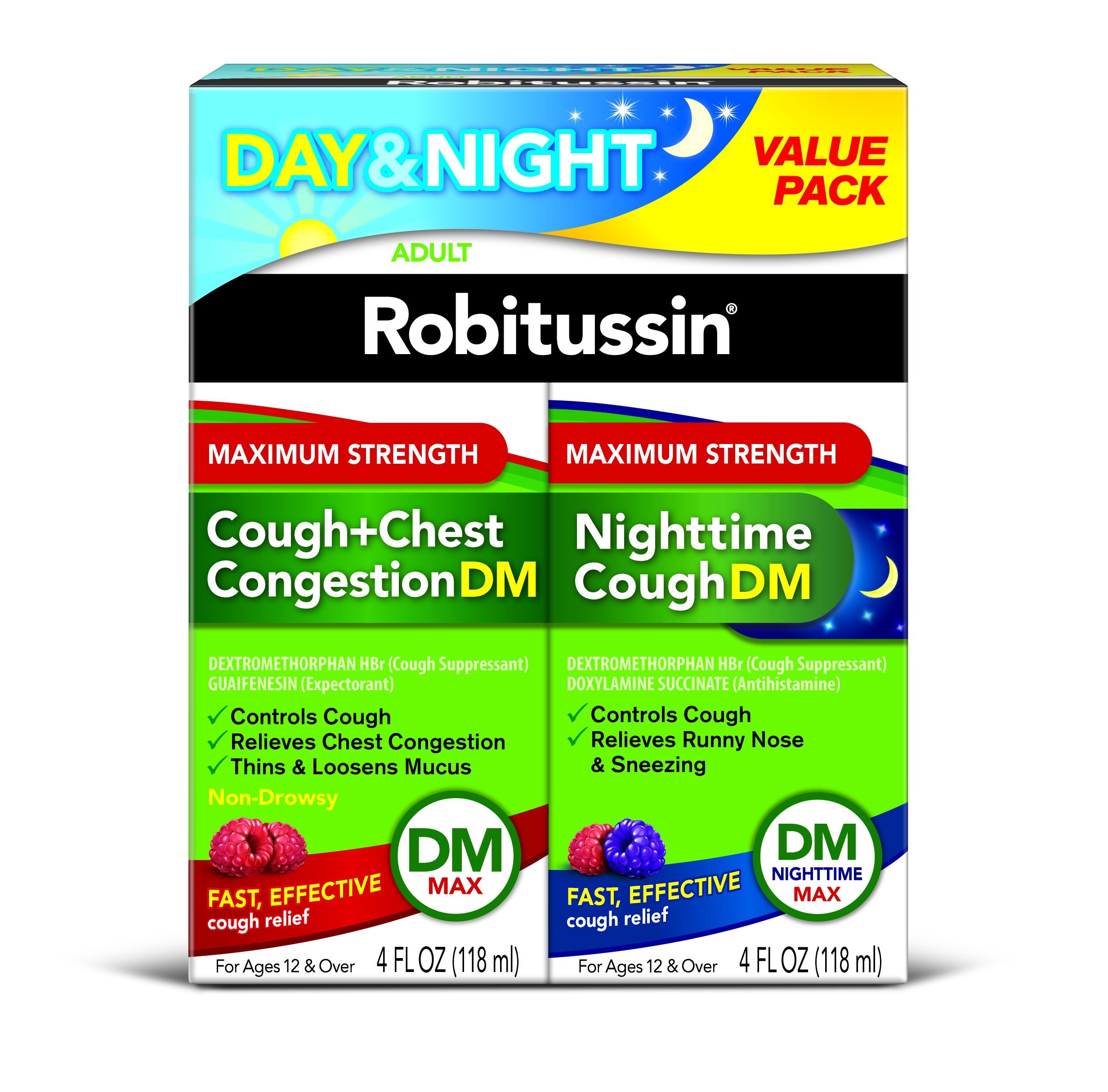 Robitussin Adult Maximum Strength Cough + Chest Conges...B0722DGV5L