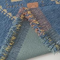 Vista 305 de VClife funda boho de sofá de felpilla para sofá seccional, funda antideslizante para sofá de 2 plazas, protector para mascotas con borlas, funda