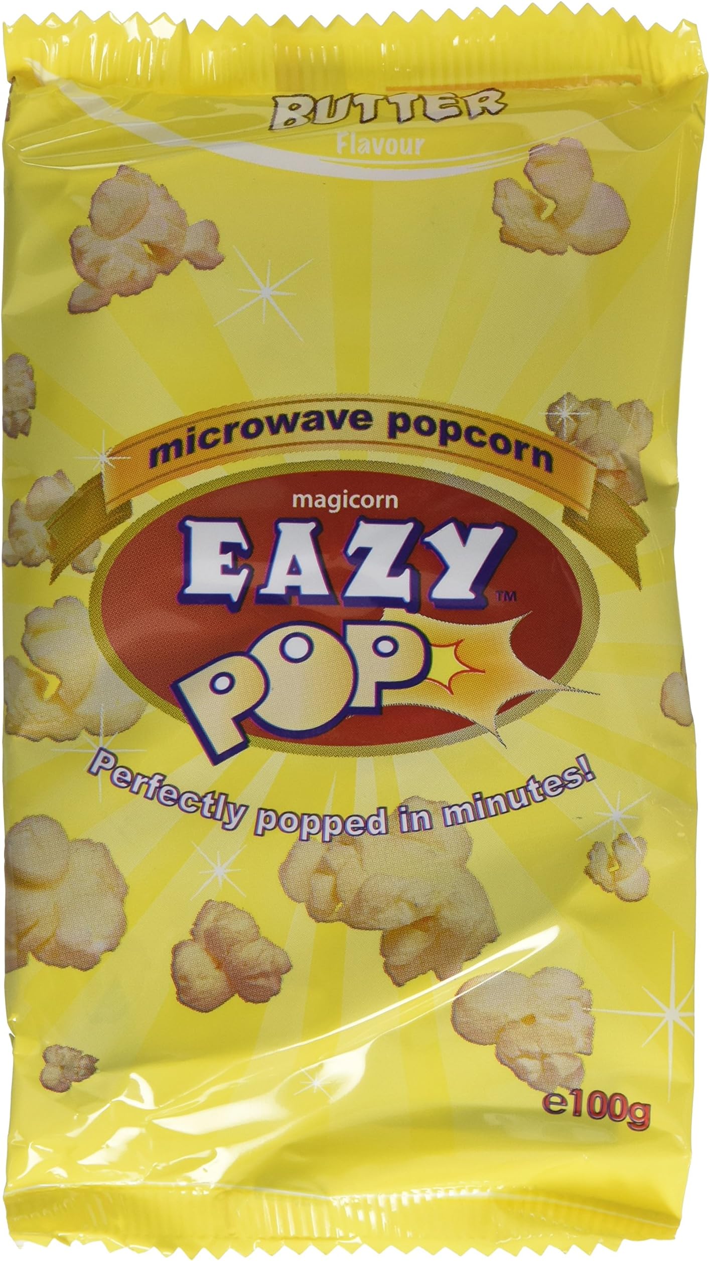 Eazy Pop Butter Popcorn 100 g (Pack of 16)