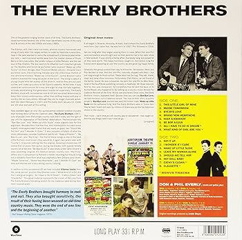 Amazon.co.jp: Everly Brothers -Hq- [Analog]: ミュージック