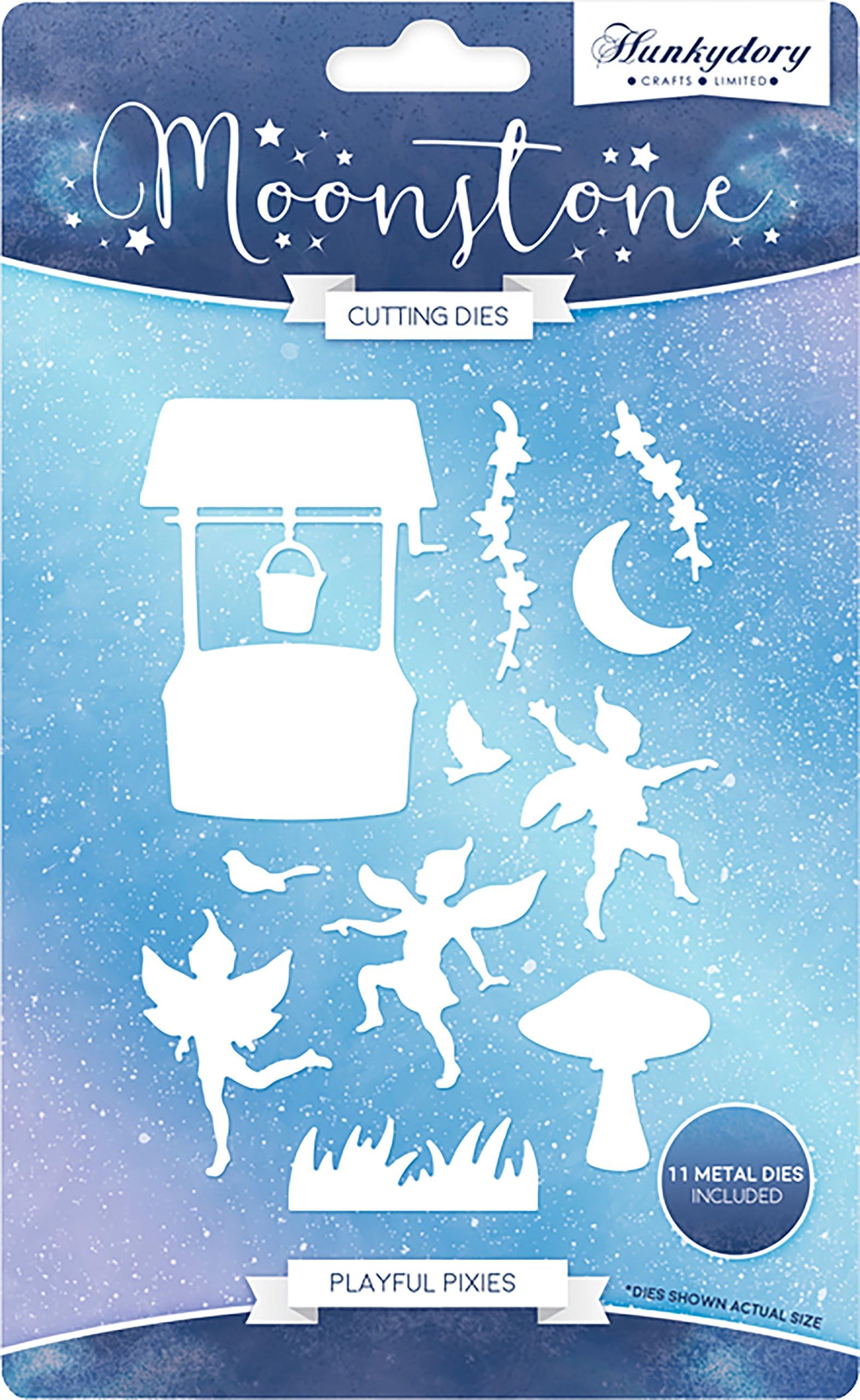 Hunkydory Moonstone Dies-Playful Pixies