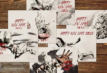 Amazon ウルトラヒーロー年賀状コンプリートbox ポストカード 絵柄付はがき 文房具 オフィス用品