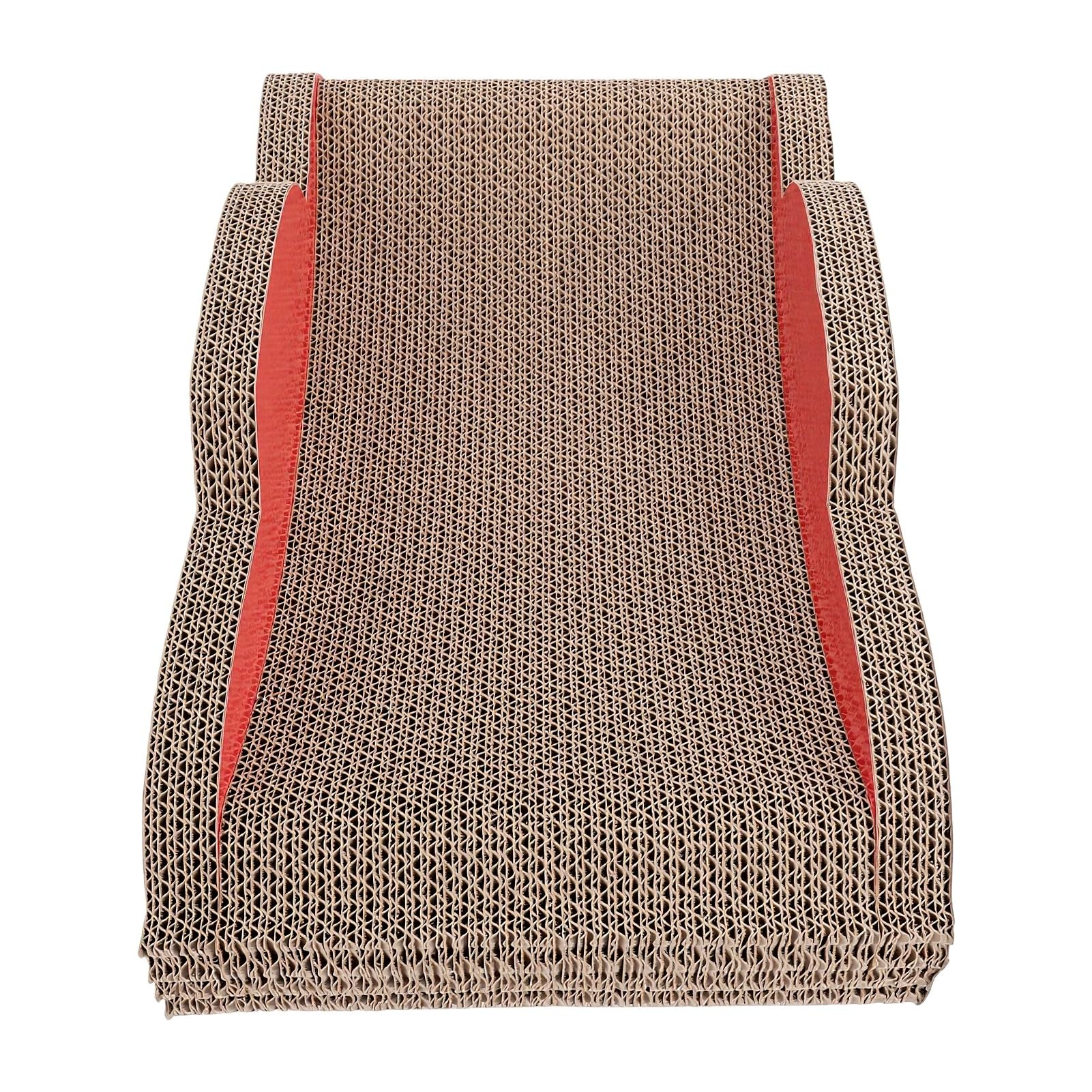 Tiragraffi per Gatti Grande Tiragraffi per Gatti in Cartone, 19,7x11,8x6,3 Pollici per Grande Tappetino Antigraffio Reversibile per Animali Domestici per Riposo per Gattini Al Coperto Gioca a