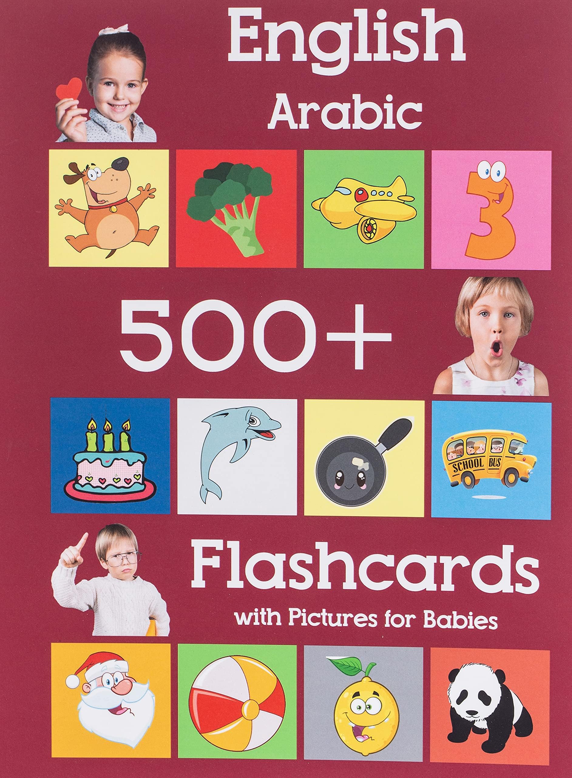 English Arabic 500 Flashcards with Pictures for Babies: Learning homeschool frequency words flash cards for child toddlers preschool kindergarten and kids: 14 (Learning flash cards for toddlers)