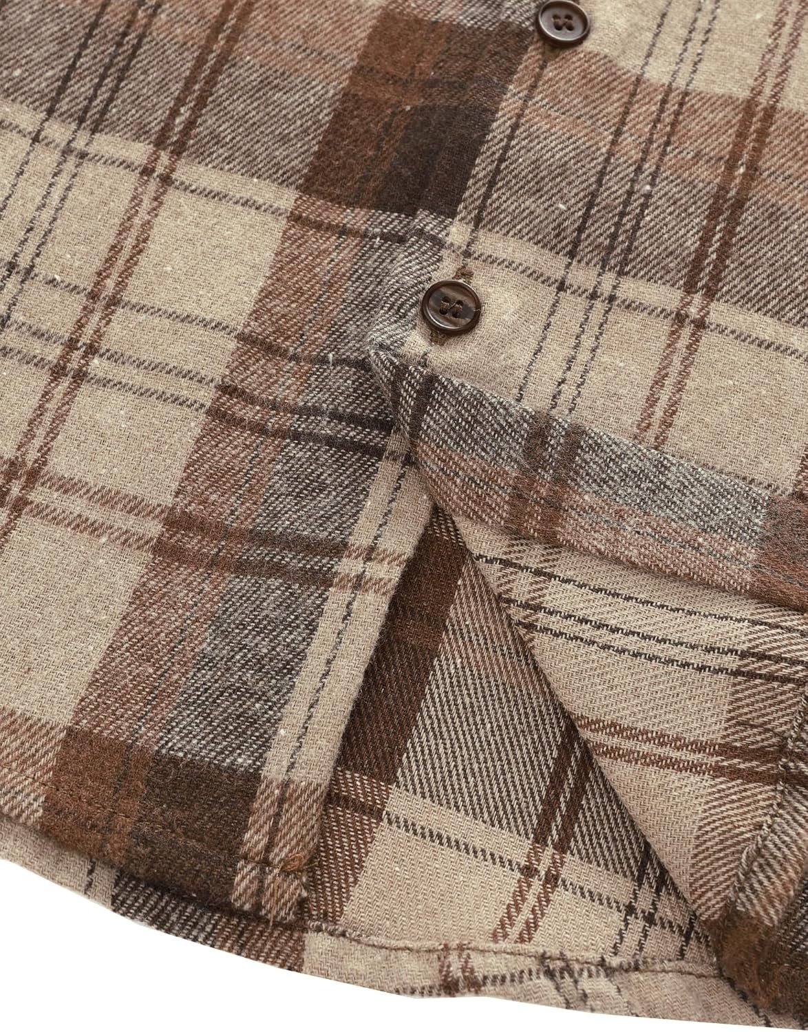 JOGAL Boys Plaid Shirt Long Sleeve Kids Button Down Shirts with Pocket for 6-14 Years - Image 6