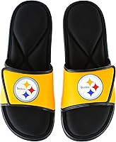Vista 47 de FOCO mens NFL Team Logo Sport Shower Foam Slide Flip Flop Sandals