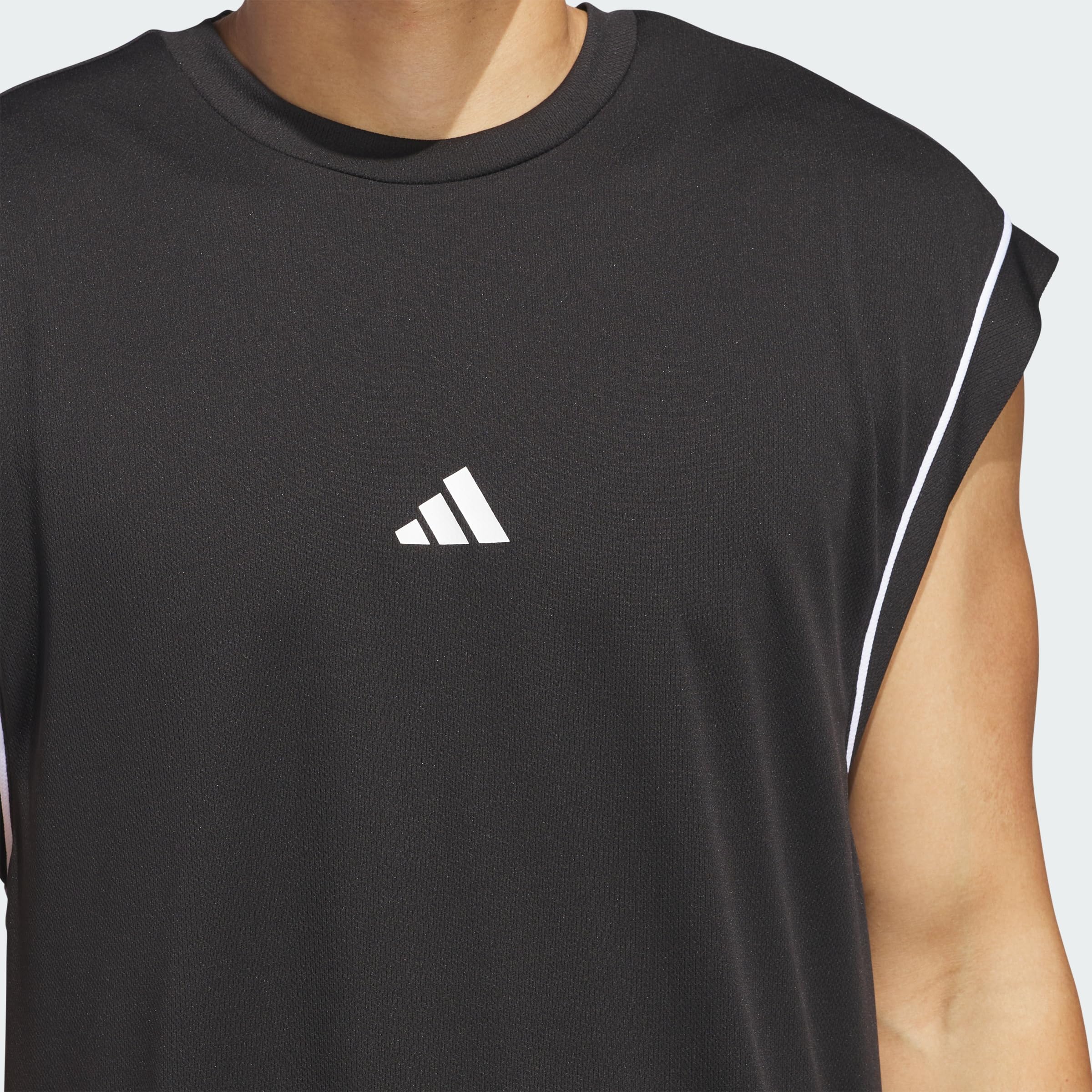 adidas Men's Camiseta sin Mangas Basketball All-World