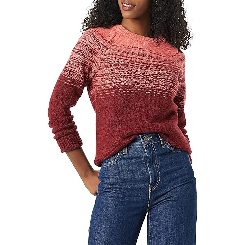 Amazon Essentials Crewneck Sweater for Women, Soft-Touch
