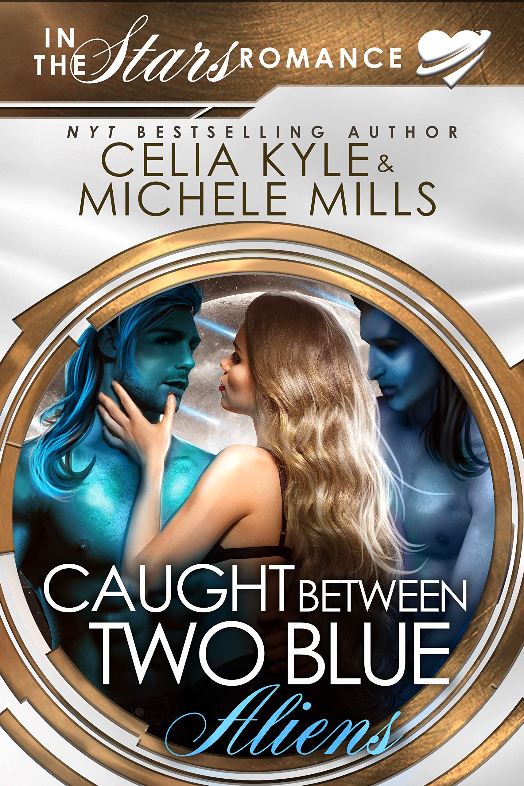 Cover of Caught Between Two Blue Aliens