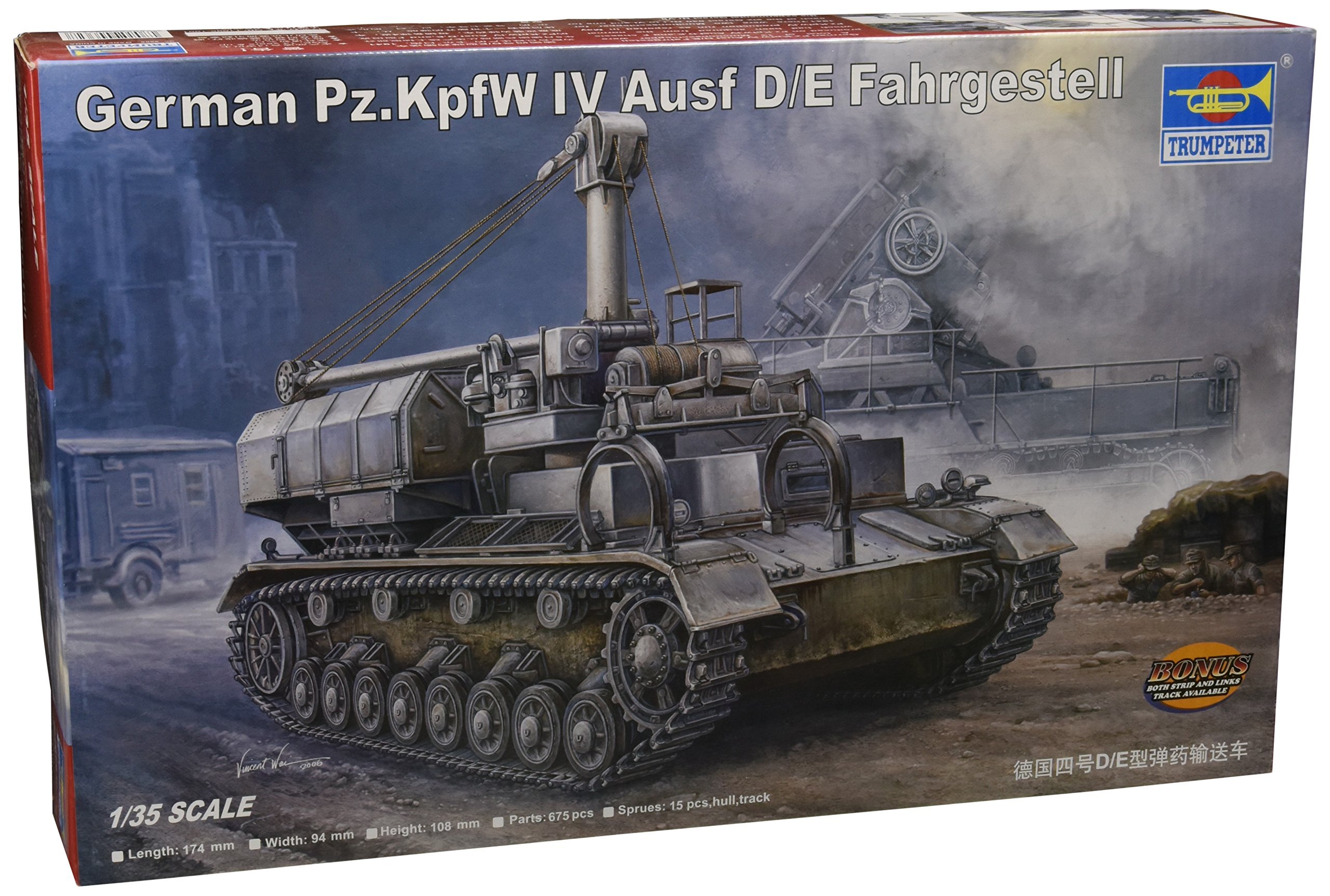 Amazon | トランペッター 1/35 ドイツ軍 IV号 D/E型砲弾運搬車