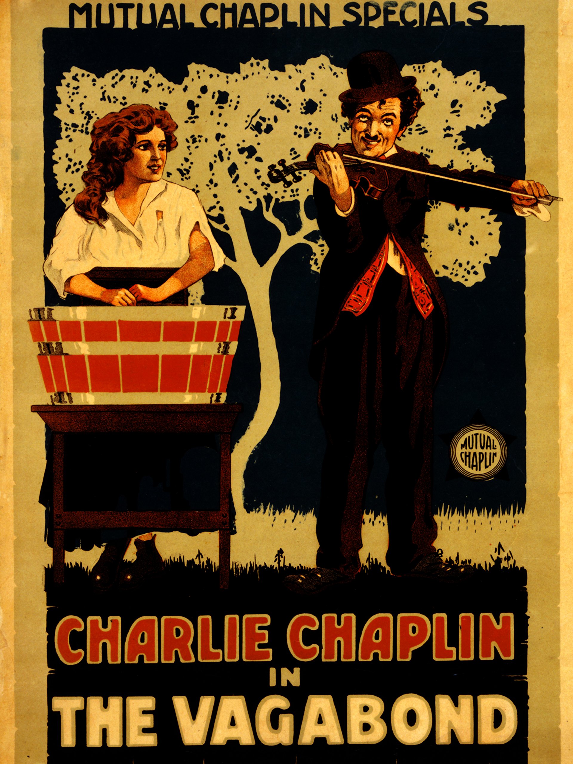 Charlie Chaplin Young Color Charlie Chaplin's Art And