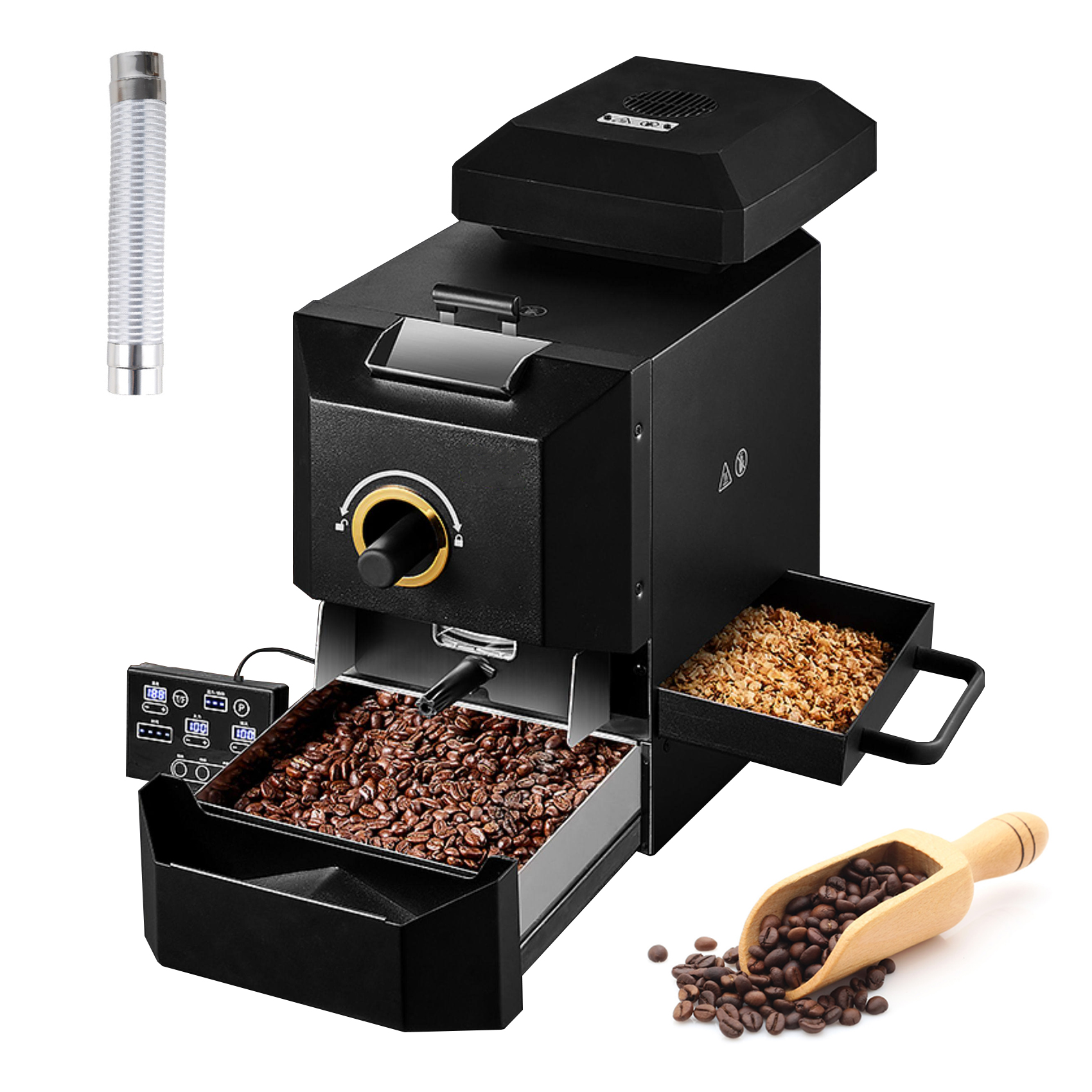 Amazon | コーヒー焙煎機 業務用 全自動コーヒーロースター 家庭用