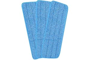 Microfiber Spray Mop Replacement Heads Compatible for Bona Floor Care System