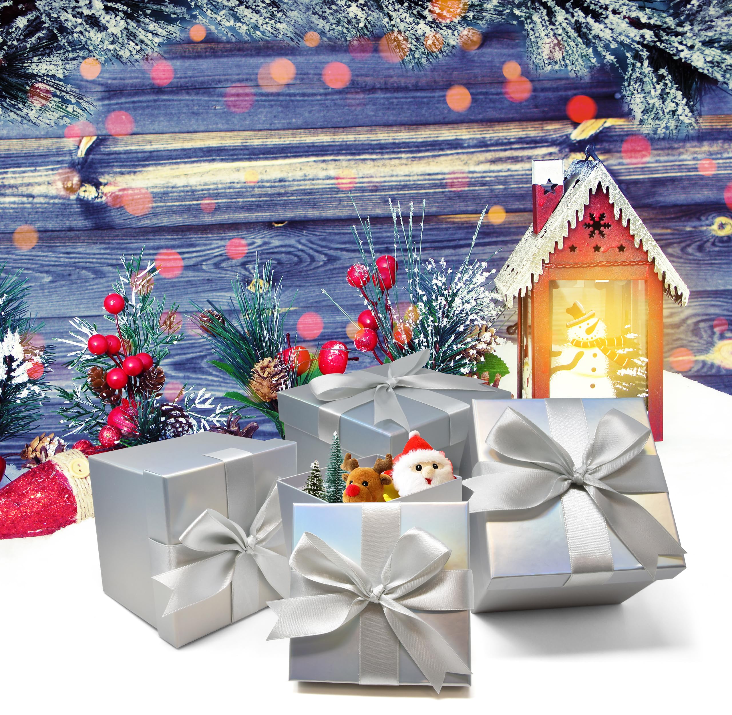 Amazon.com: Gift Boutique - Christmas Nesting Gift Boxes