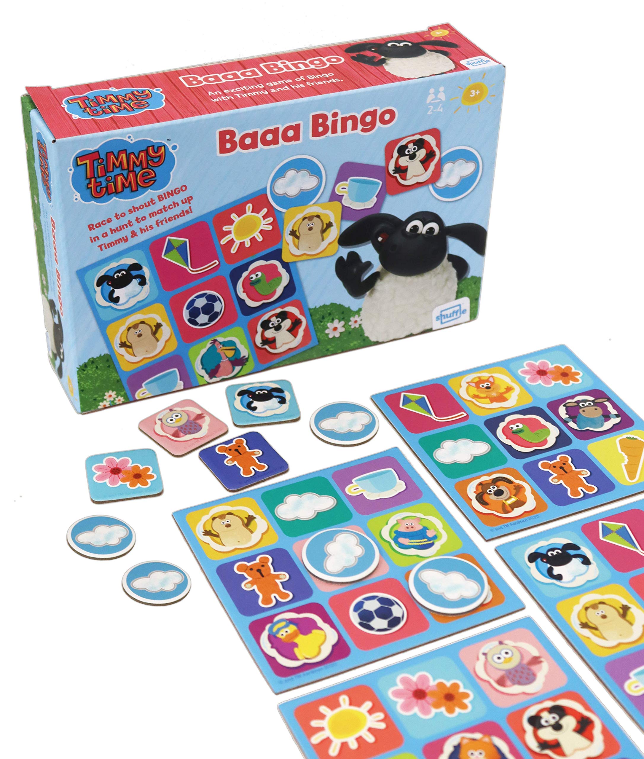 ShuffleTimmy Time | Baaa Bingo | Match up Timmy and his Friends | Matching, Coordinating & Social Skills Development | Great Gift For Kids Aged 3+