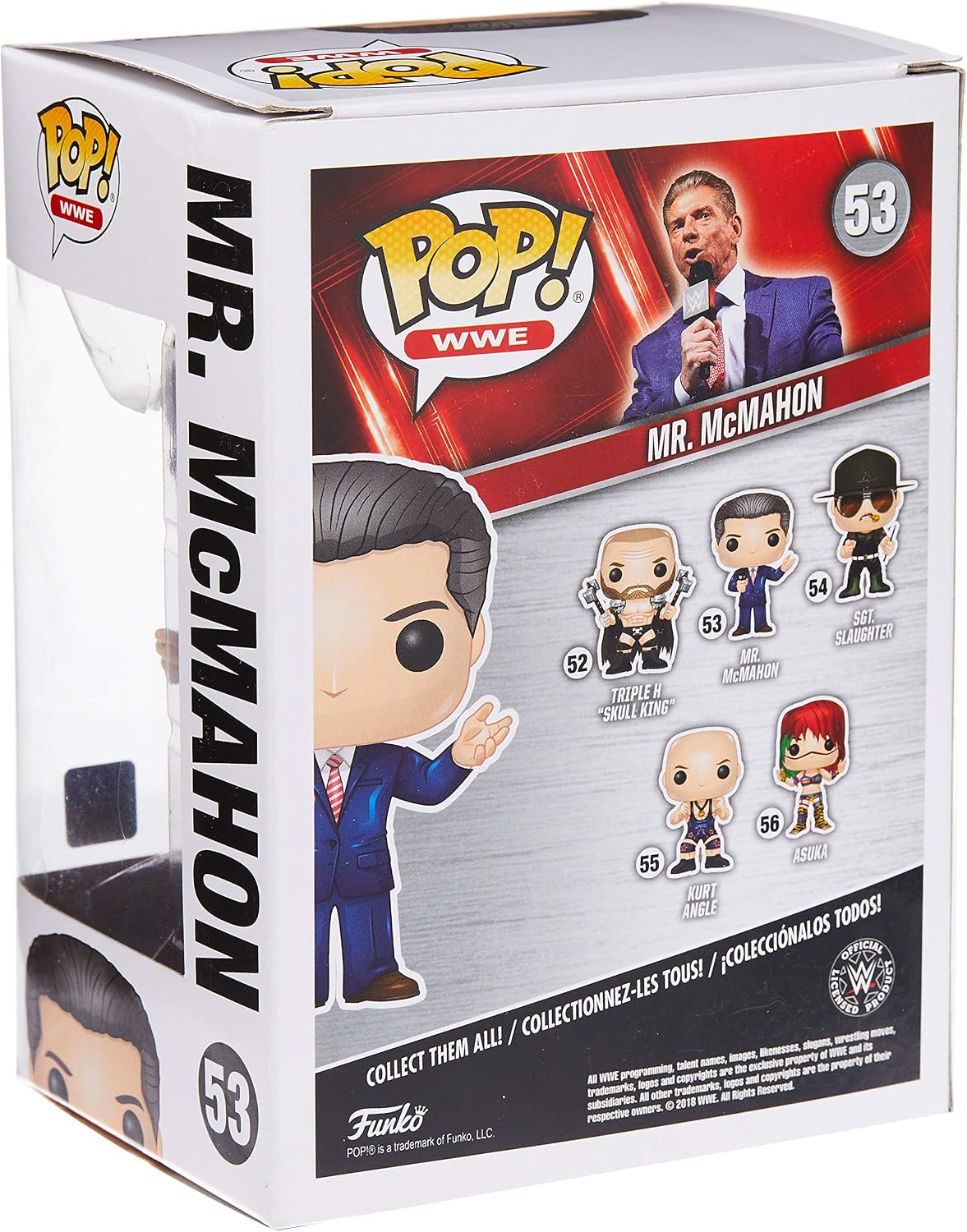Funko POP! WWE: WWE - Vince McMahon (Styles May Vary)