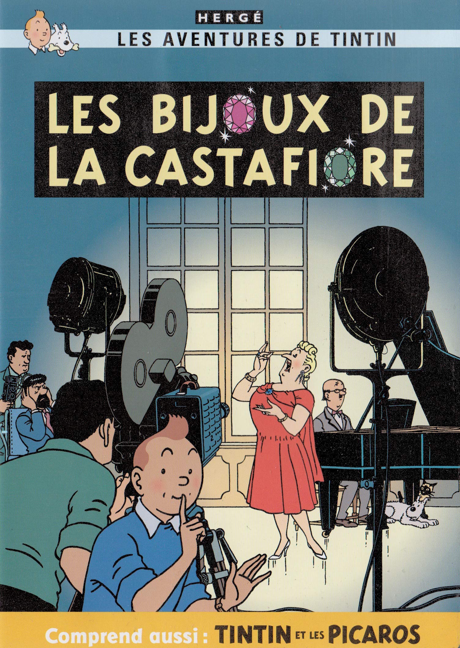 Les Adventures de Tintin, Vol. 10 - Les Bijoux de la Castafiore / Tintin et les Picaros [DVD]