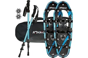 HRKING Lightweight Terrain Showshoes Set: Trek Through Any Trail
