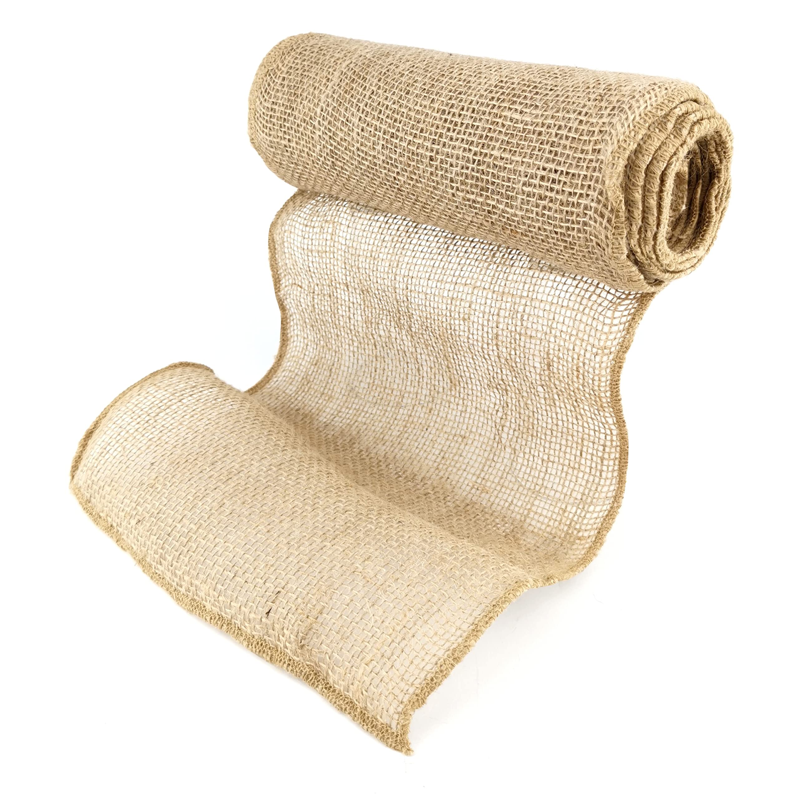 Wstążka jutowa 25x500 cm, Burlap ribbon, 25cm