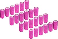 Vista 56 de Cinta adhesiva para veterinarios (negro) (paquete de 2) (4 pulgadas x 15 pies), autoadhesiva, adherente, cohesiva, flexible, autoadhesiva, rollo