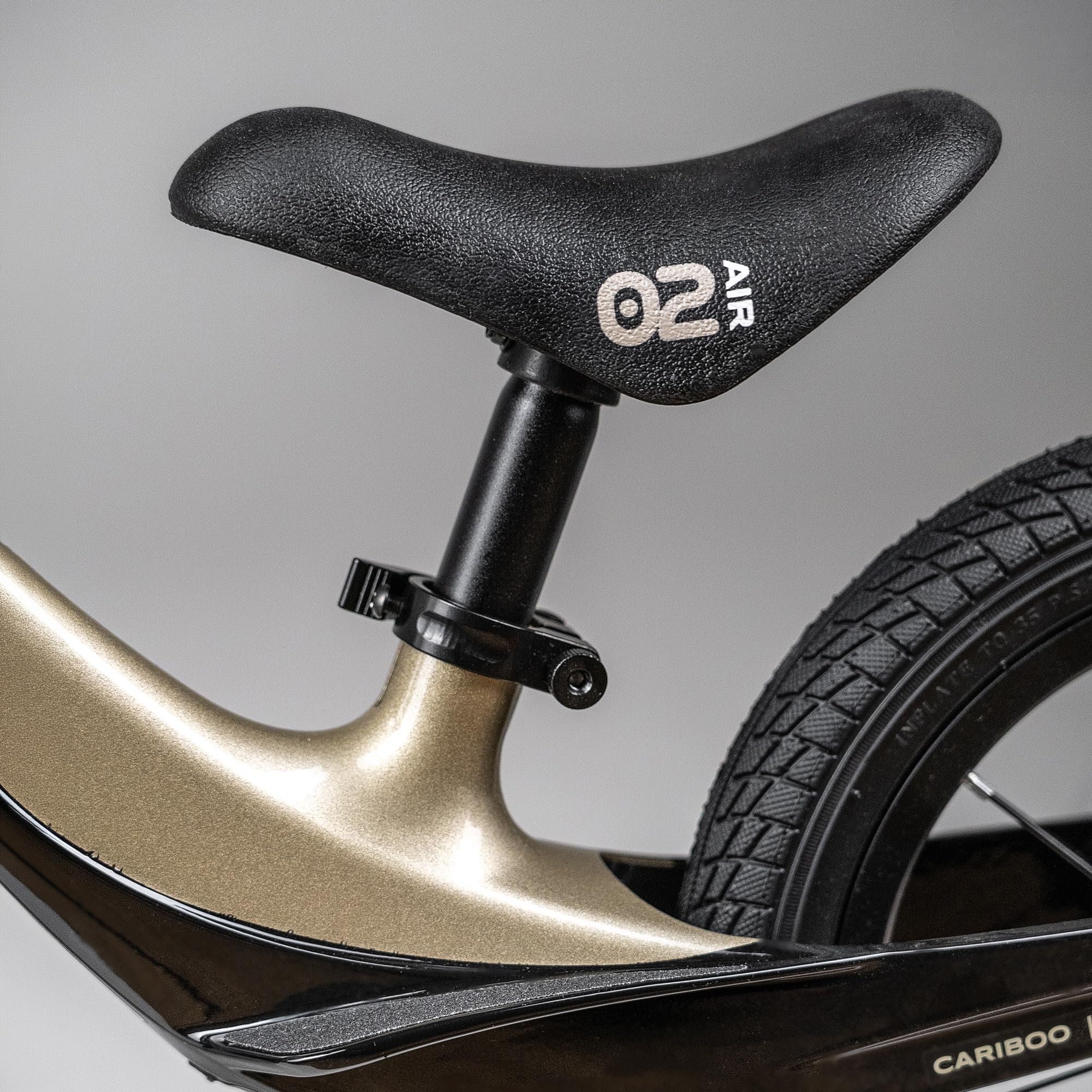 cariboo Magnesium Air Bicicleta Infantil 3 Años Sin Pedales Ajustable Robusta Ligera Ruedas 12 Pulgadas Bicicleta Equilibrio
