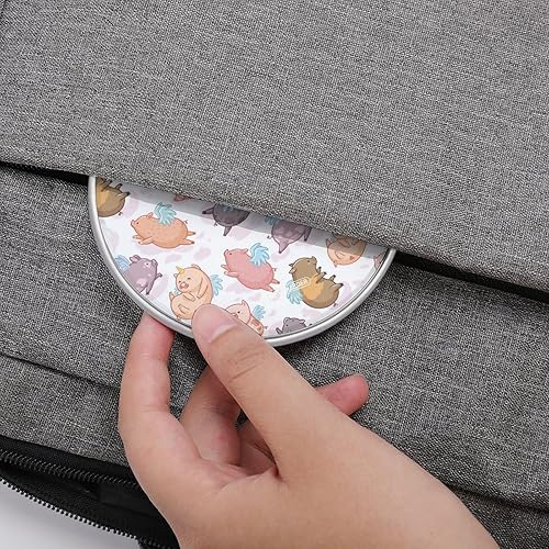 Miniatura 4 de Pig Unicorn with Wings Cargador inalámbrico 10W Max Fast Wireless Charging Pad Compatible con iPhone 14 13 Series Samsung Galaxy Series