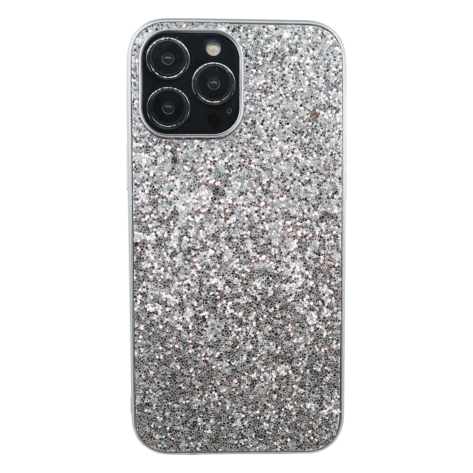 Casechics Compatible With IPhone Case,Glitter Diamond Mirror Makeup Bling Flower Floral Electroplated Bumper Camera Lens Protection Soft Shockproof Cover Phone Case (White,iPhone X/Xs - View #12