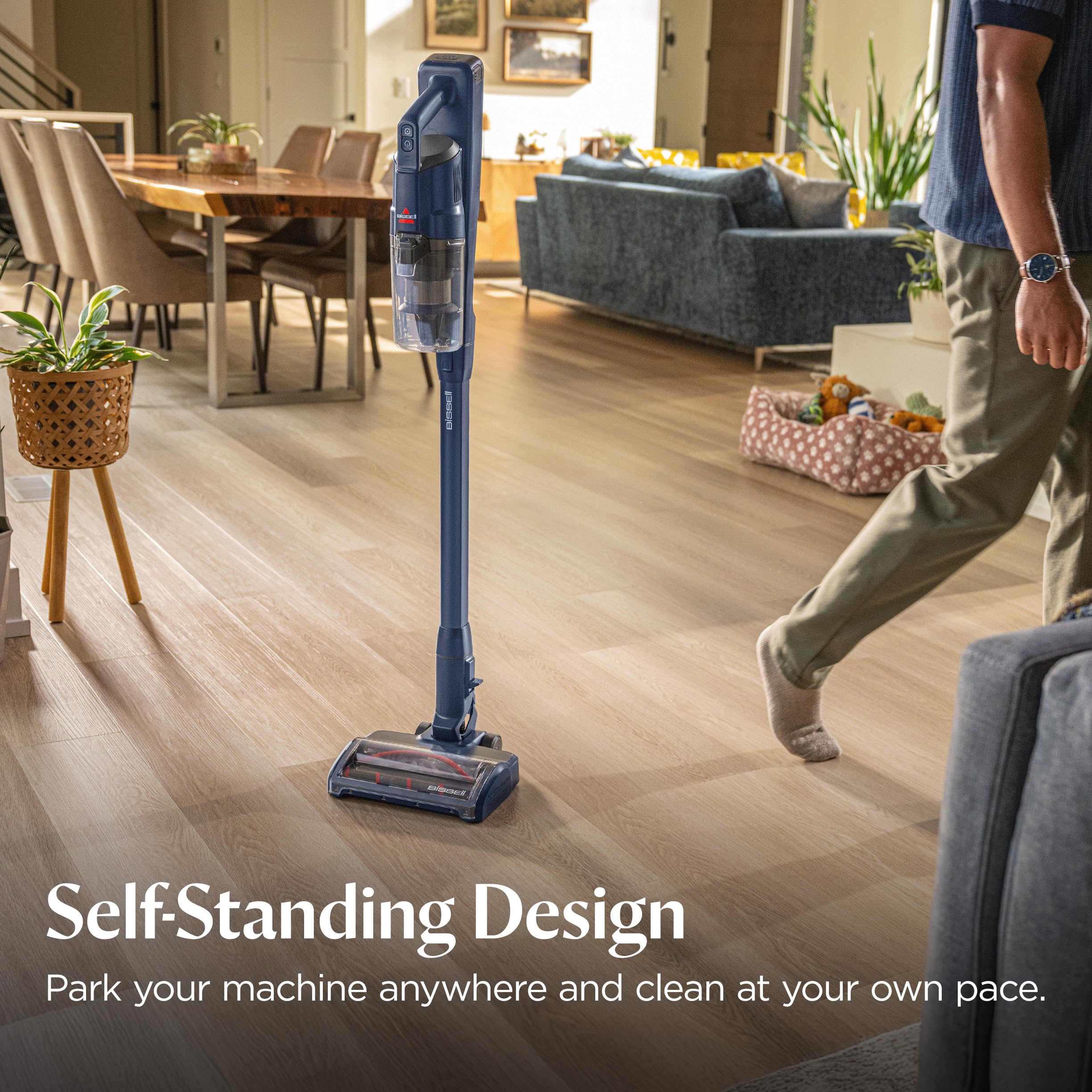 Bissell PowerClean DualBrush 280W Self-Standing Vacuum, 4196K view 7
