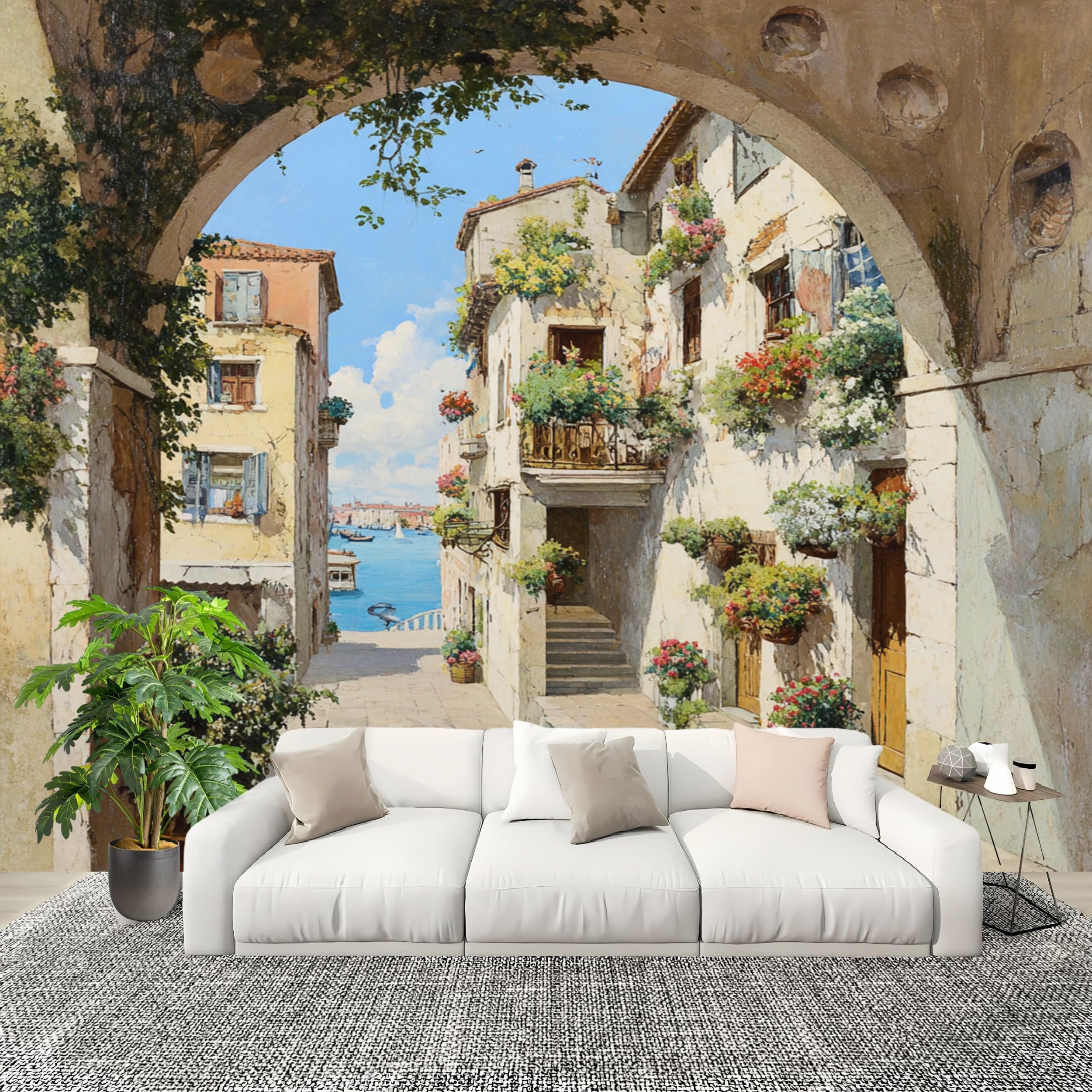 Impression haute définition Venise 3D pour grand poster mural