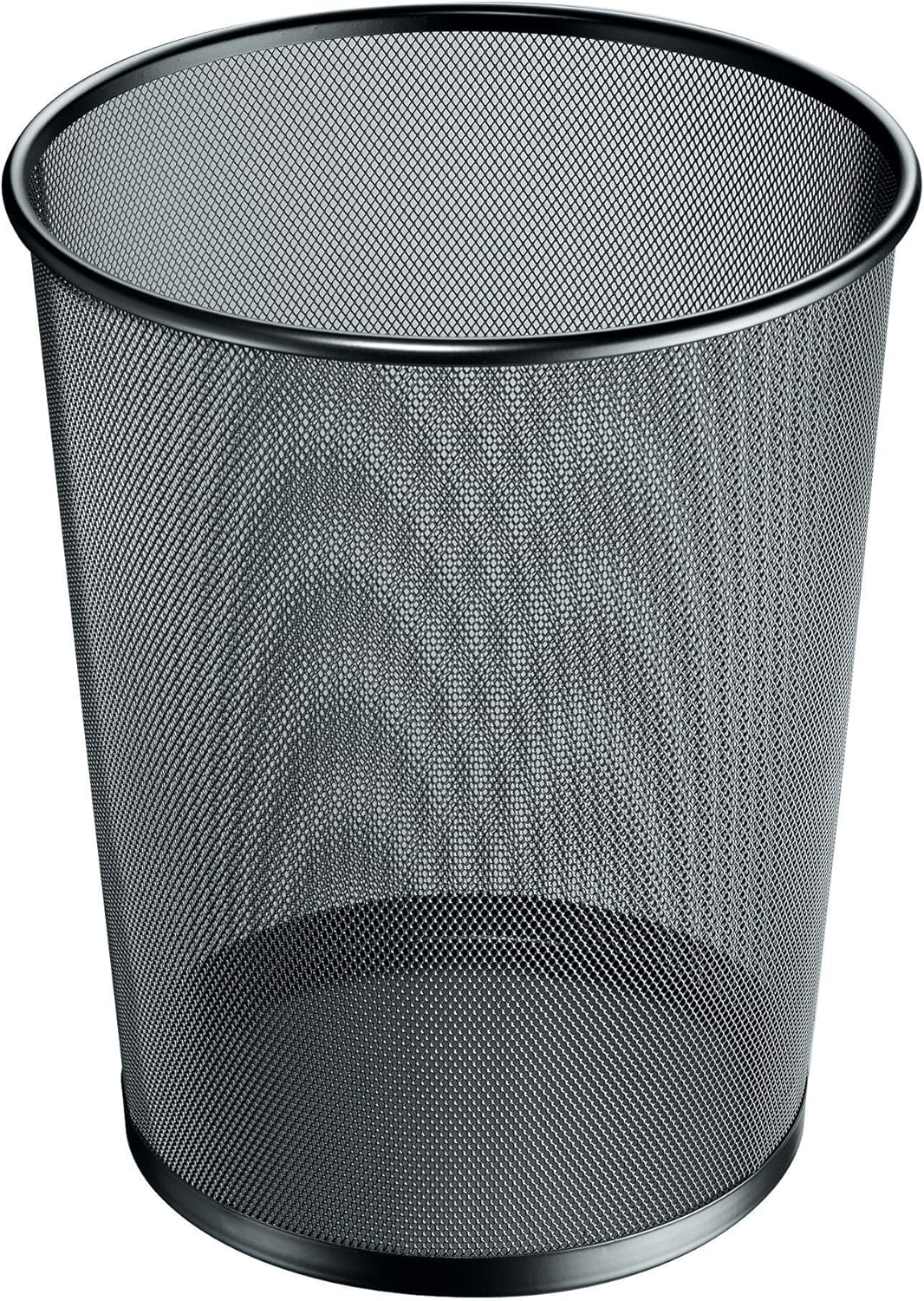 Herlitz Manhattan Waste Paper Basket - Black