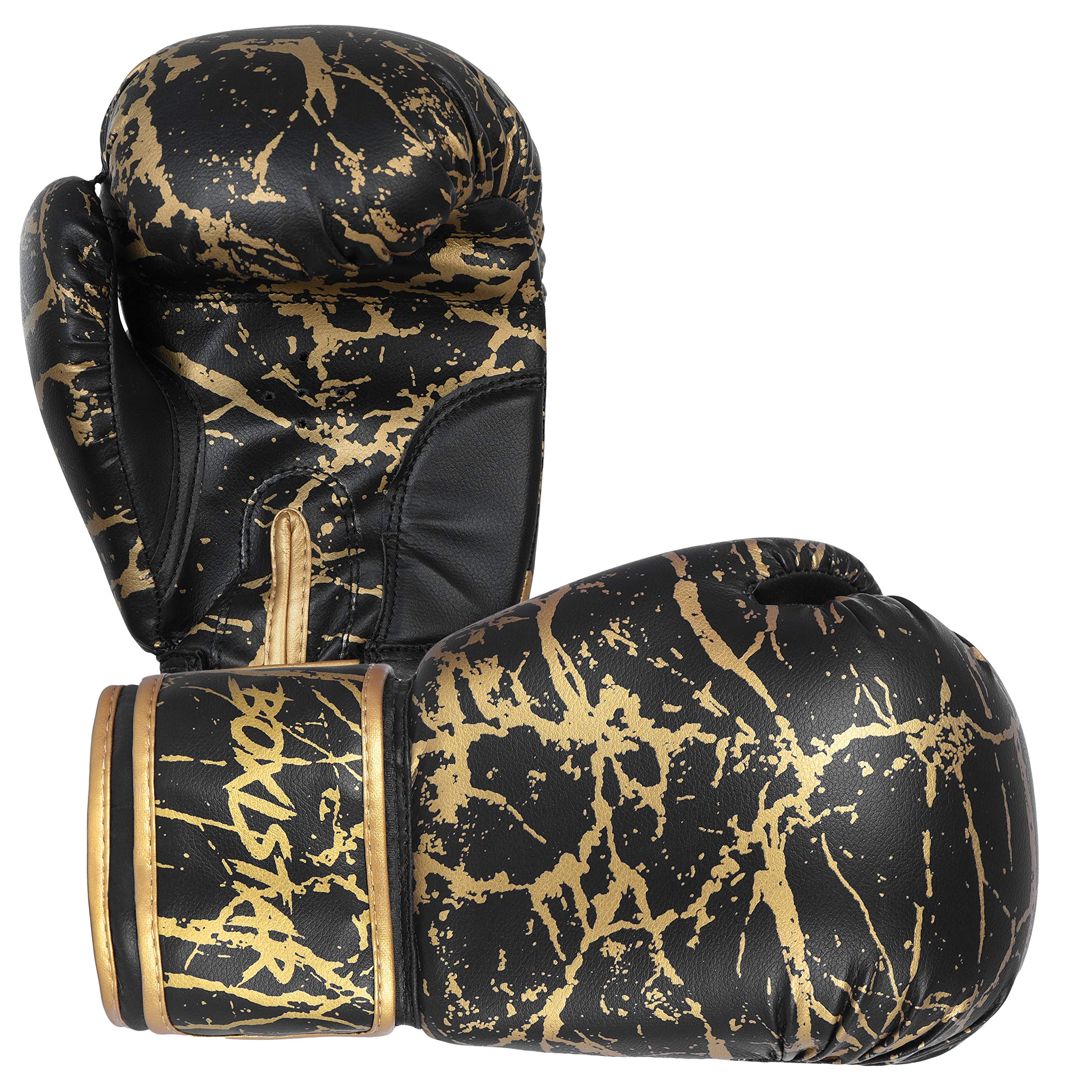 Athllete Boxistar - Guantoni da boxe per uomo e donna, da 226,8 g a 453,6 g, con imbottitura ottimale