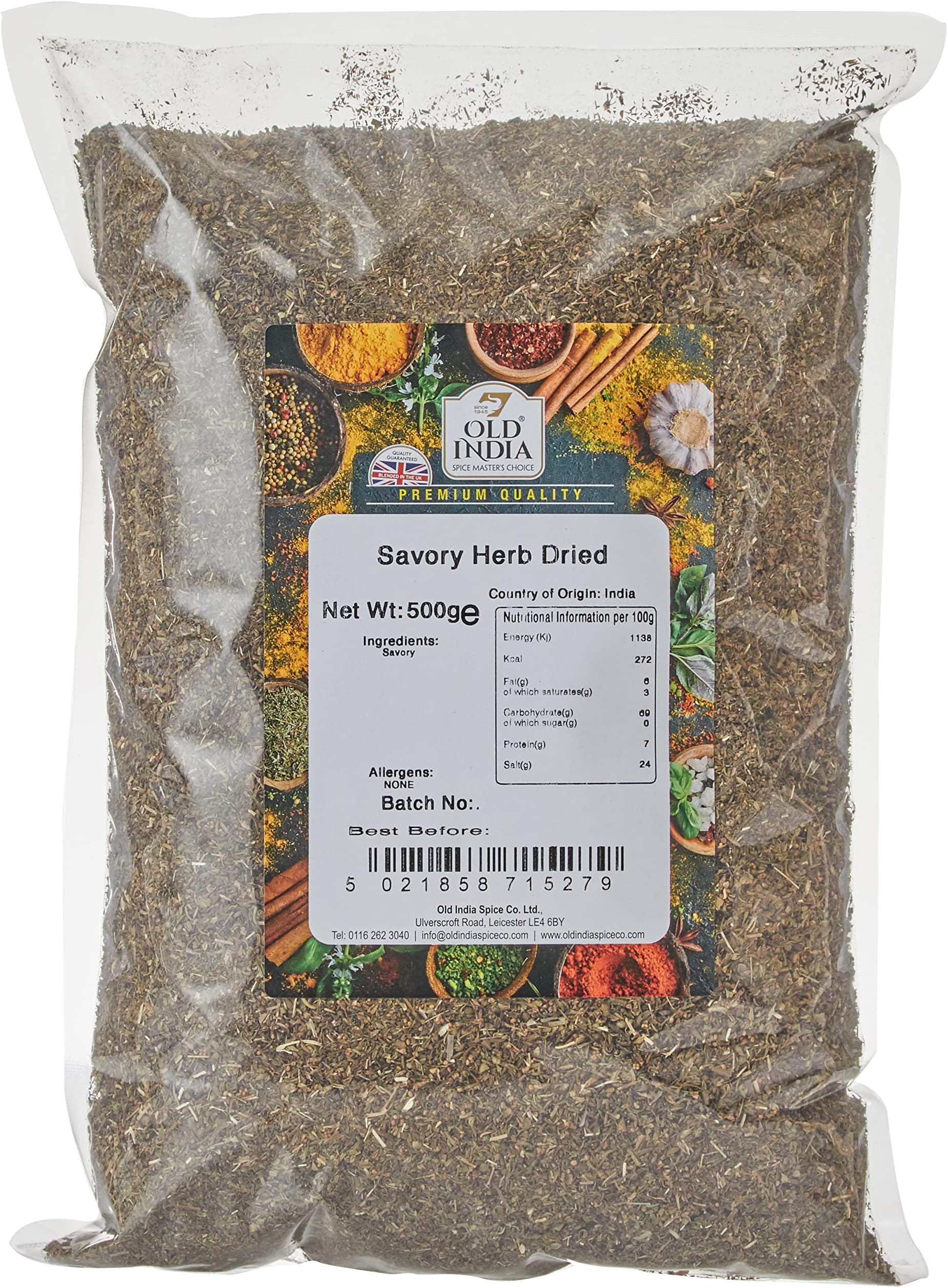 Old India Savoury Herb Dried 500 g