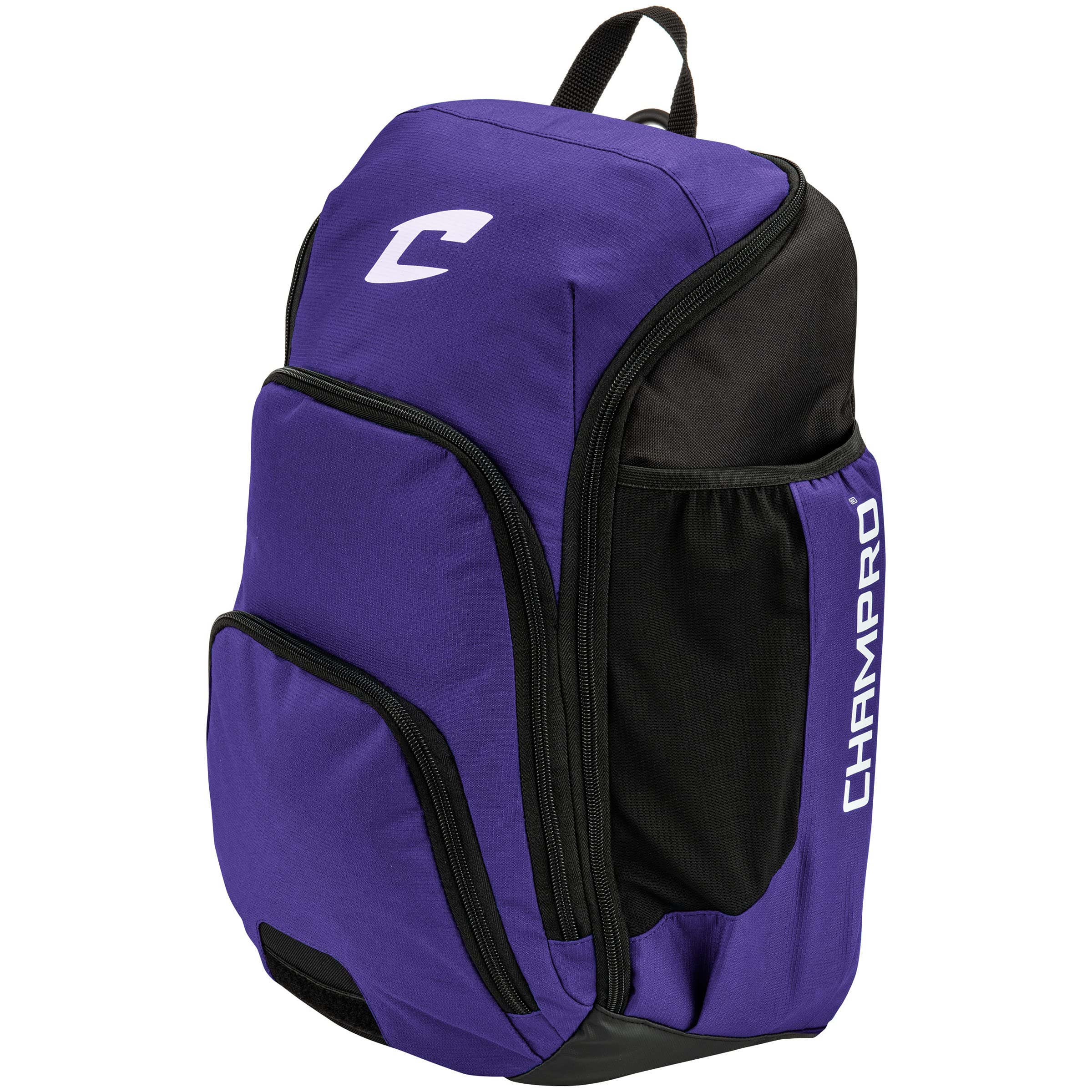 Champro Siege Backpack for Baseball and Softball Personal Equipment Carrier, Purple