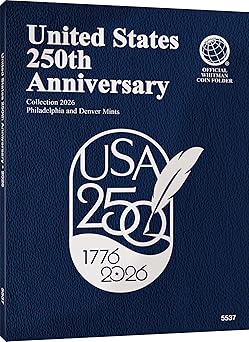 Official Whitman Coin Folder - United States 250th Anniversary Collection 2026