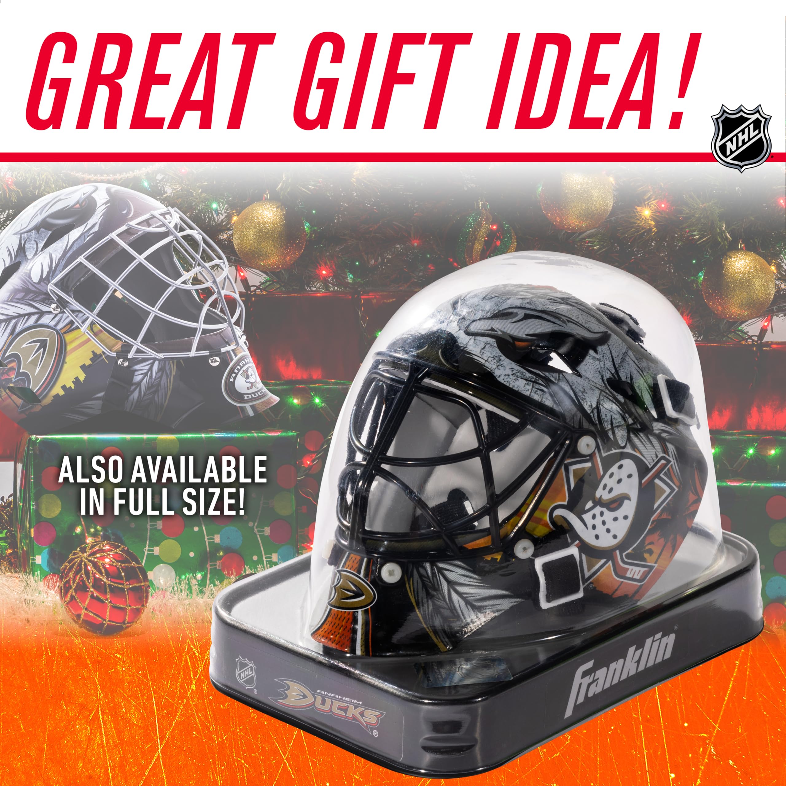 Franklin Sports Ijshockey Collectie-artikel Keeperhelm Mini, design: Logo van een NHL-team, uniseks, 7784F33, Minnesota Wild, eenheidsmaat Franklin Sports Ijshockey Collectie-artikel Keeperhelm Mini, design: Logo van een NHL-team, uniseks, 7784F33, Minnesota Wild, eenheidsmaat