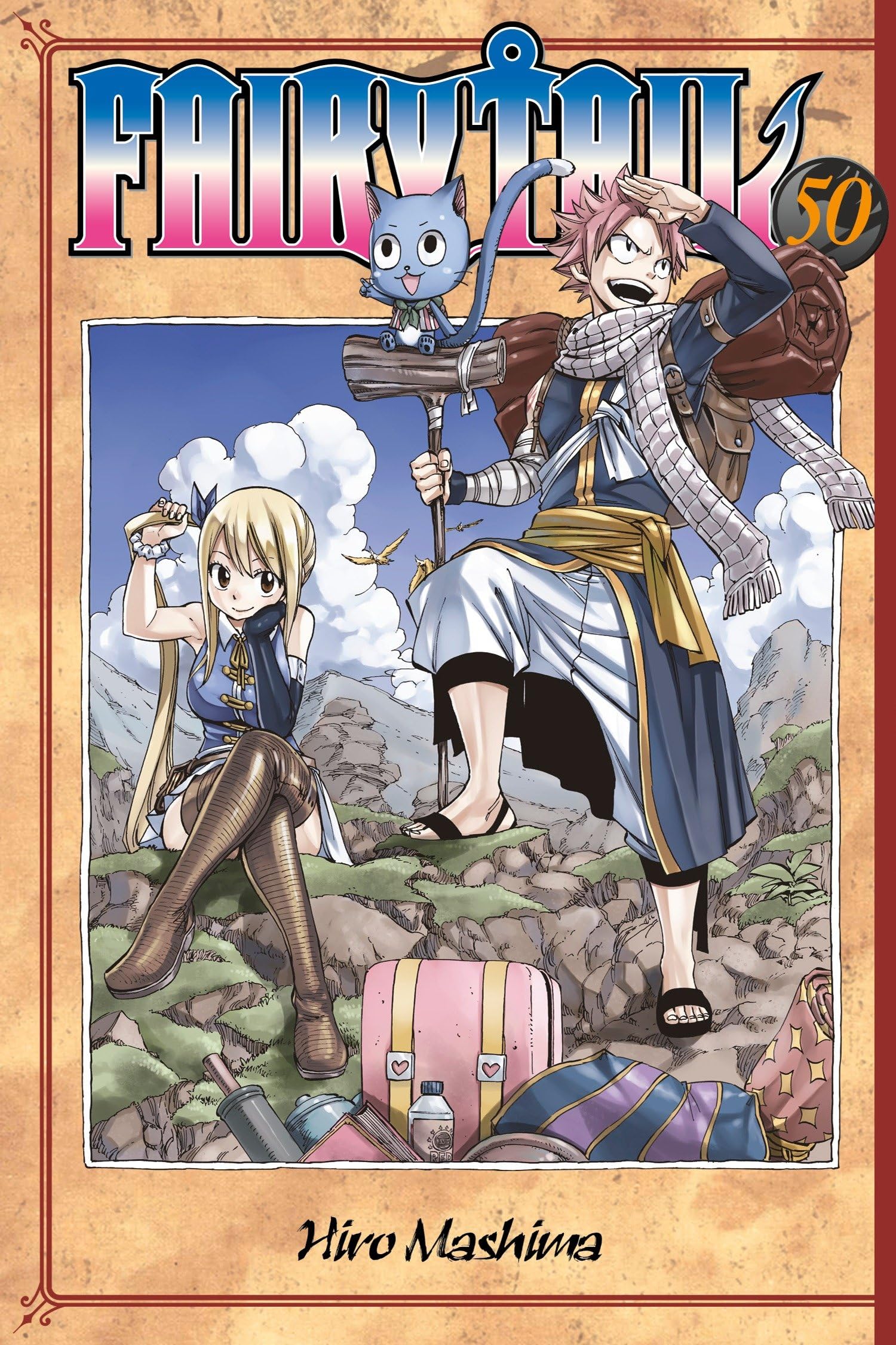 Fairy Tail 50 by Hiro Mashima (Paperback Book)