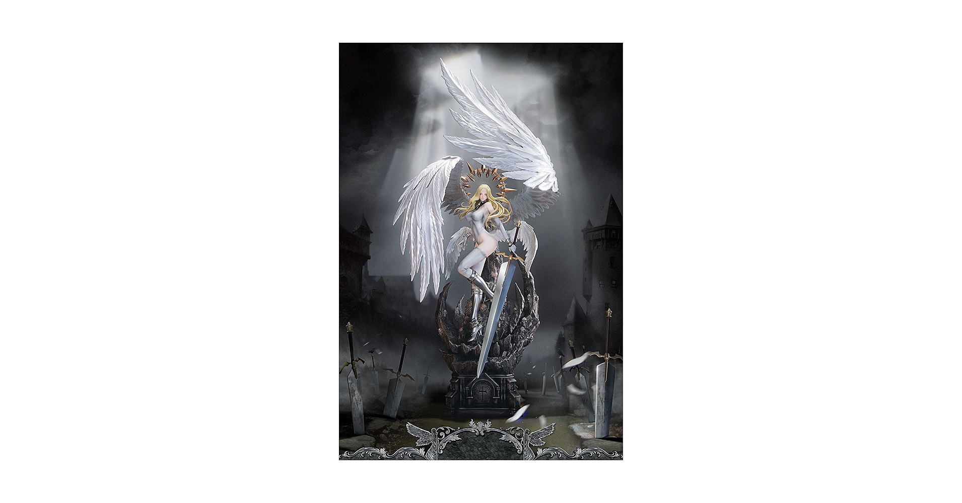 クレイモア Towering テレサ フィギュア ガレージキット スタチュー 処分値段交渉歓迎クレイモアクレアとテレサ胸像ガレージキット