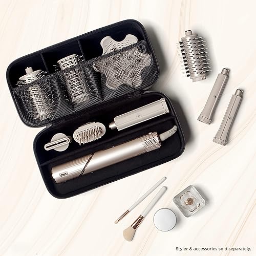 Miniatura 4 de Shark XHD400SAC FlexStyle Air Styling & Drying System Storage Case, Vegan Leather Travel Case, Black