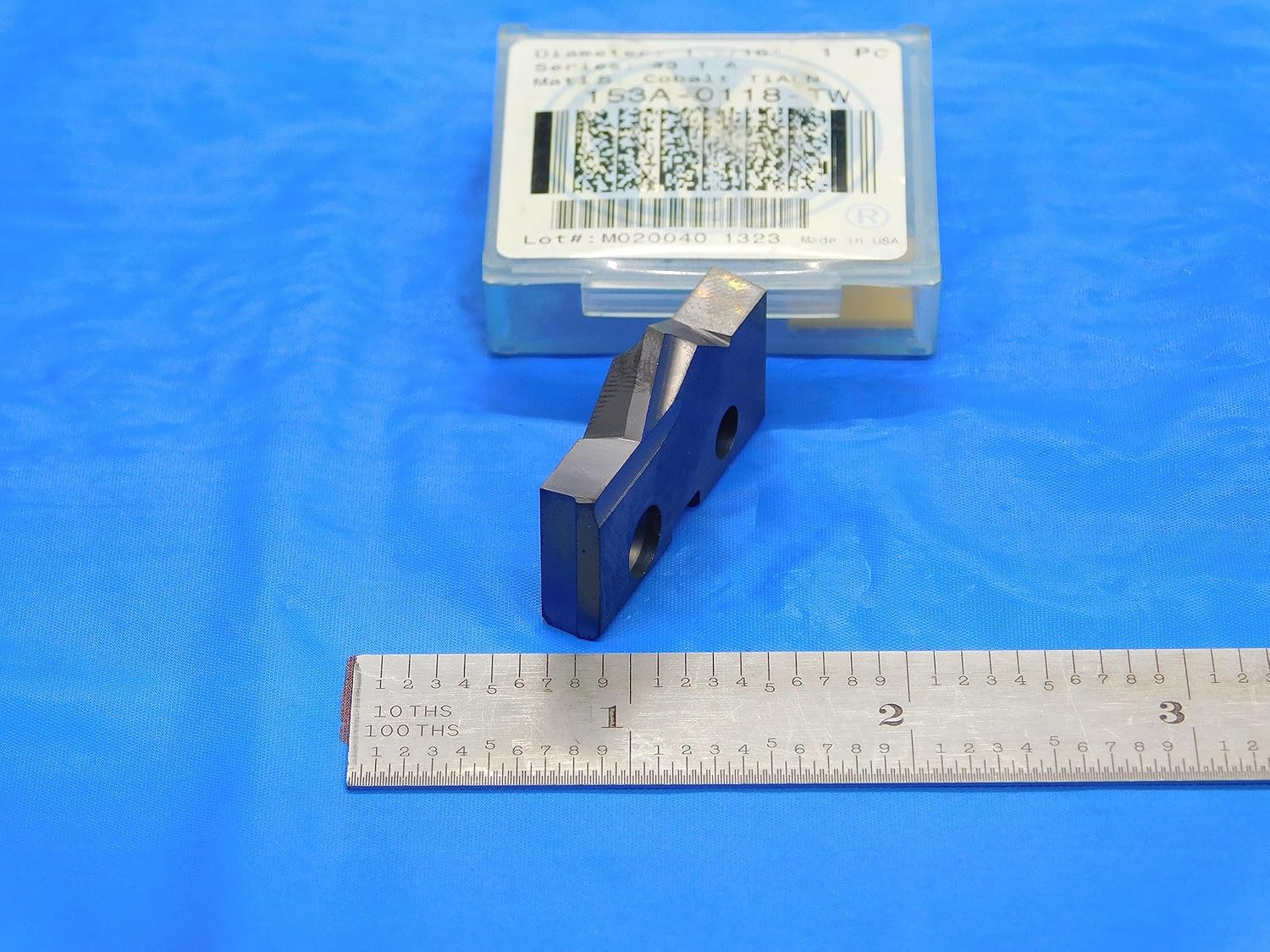 1pc New AMEC 1-9/16" Series #3 T-A 153A-0118-TW TiALN Cobalt Spade Drill Insert - DE1050AA3