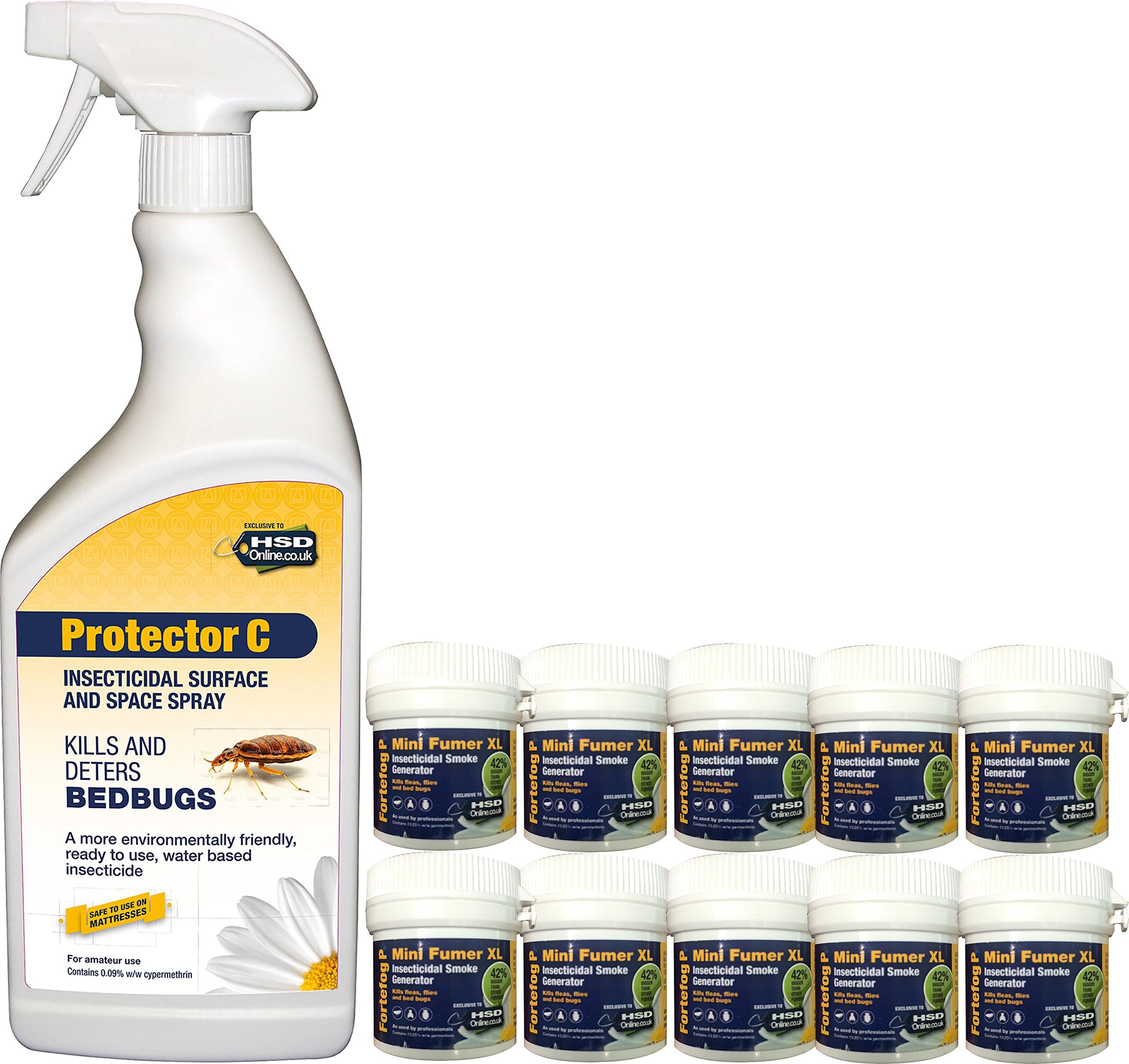 AGROPHARMBed Bug Killer Spray, Foggers and Control Kit for the Home