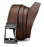 Leather Ratchet Belt Men - Mens Belts Casual Accessories for Every Occasion (35mm)