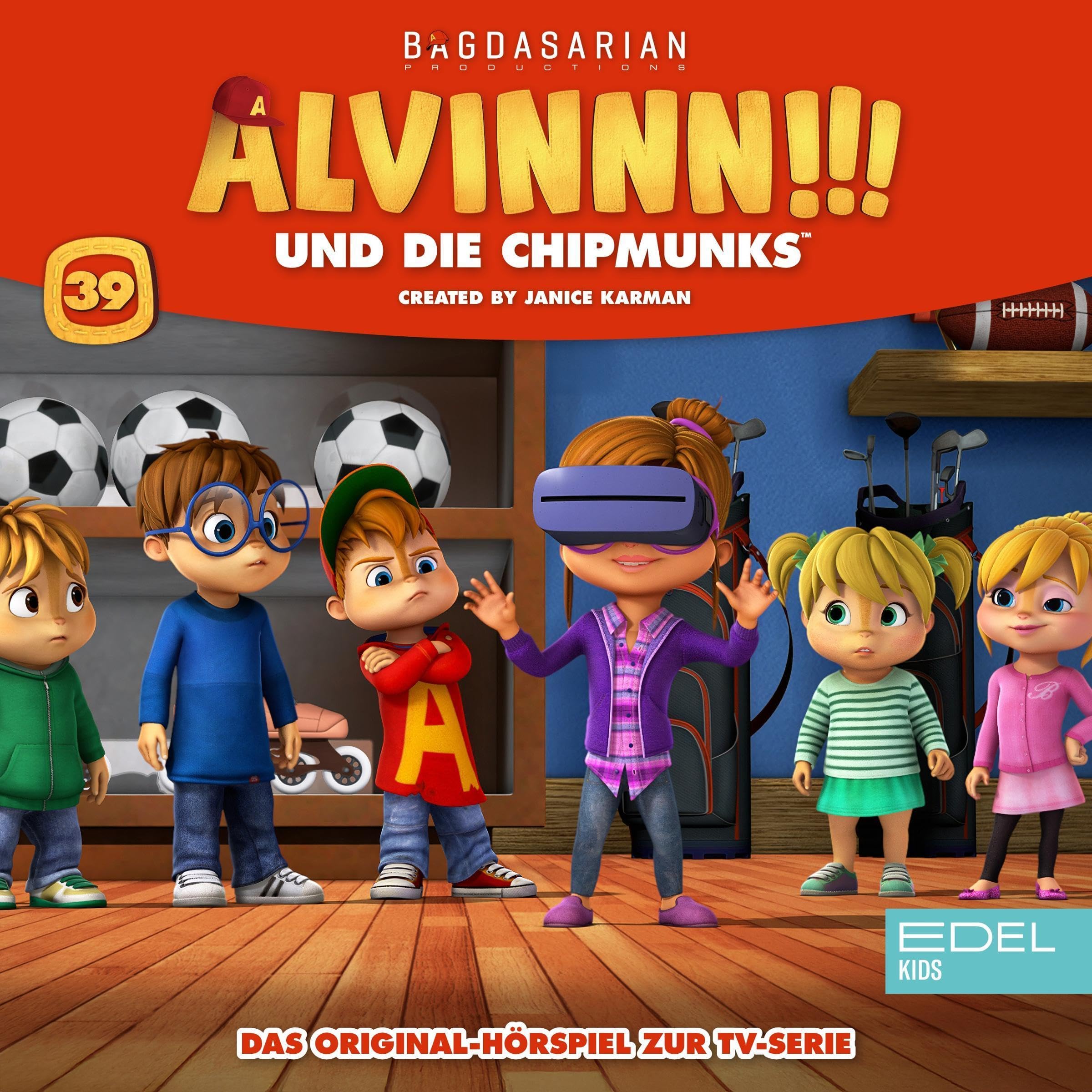 Cover art for Alvinnn!!! und die Chipmunks, Folge 39 (Das Original-Hörspiel zur TV-Serie)