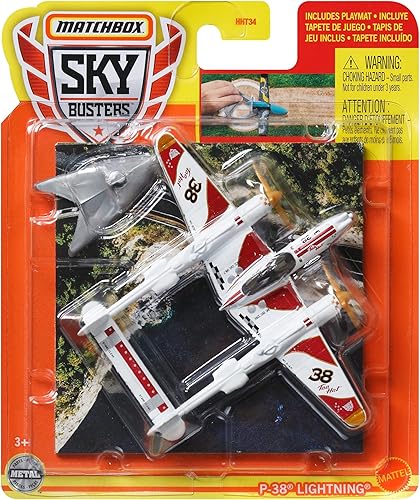 Matchbox Sky Busters Twin Engine Blaze Buster 70 Años