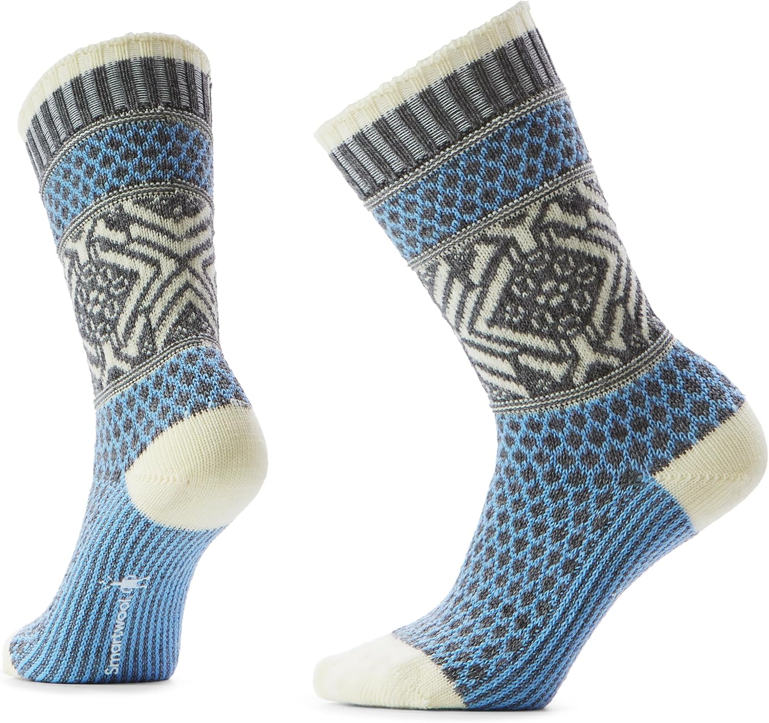 Smartwool Women's Everyday Cozy Popcorn Snowflake Crew Socks