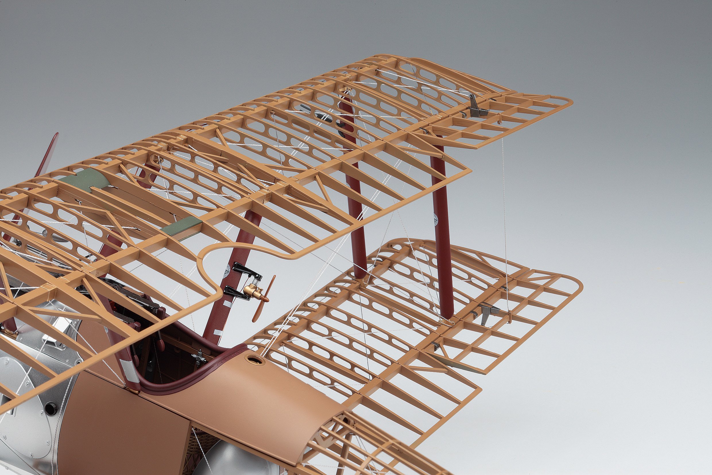 Hasegawa ハセガワ MU01-1/16 Sopwith Camel F.1, Colore: Argento